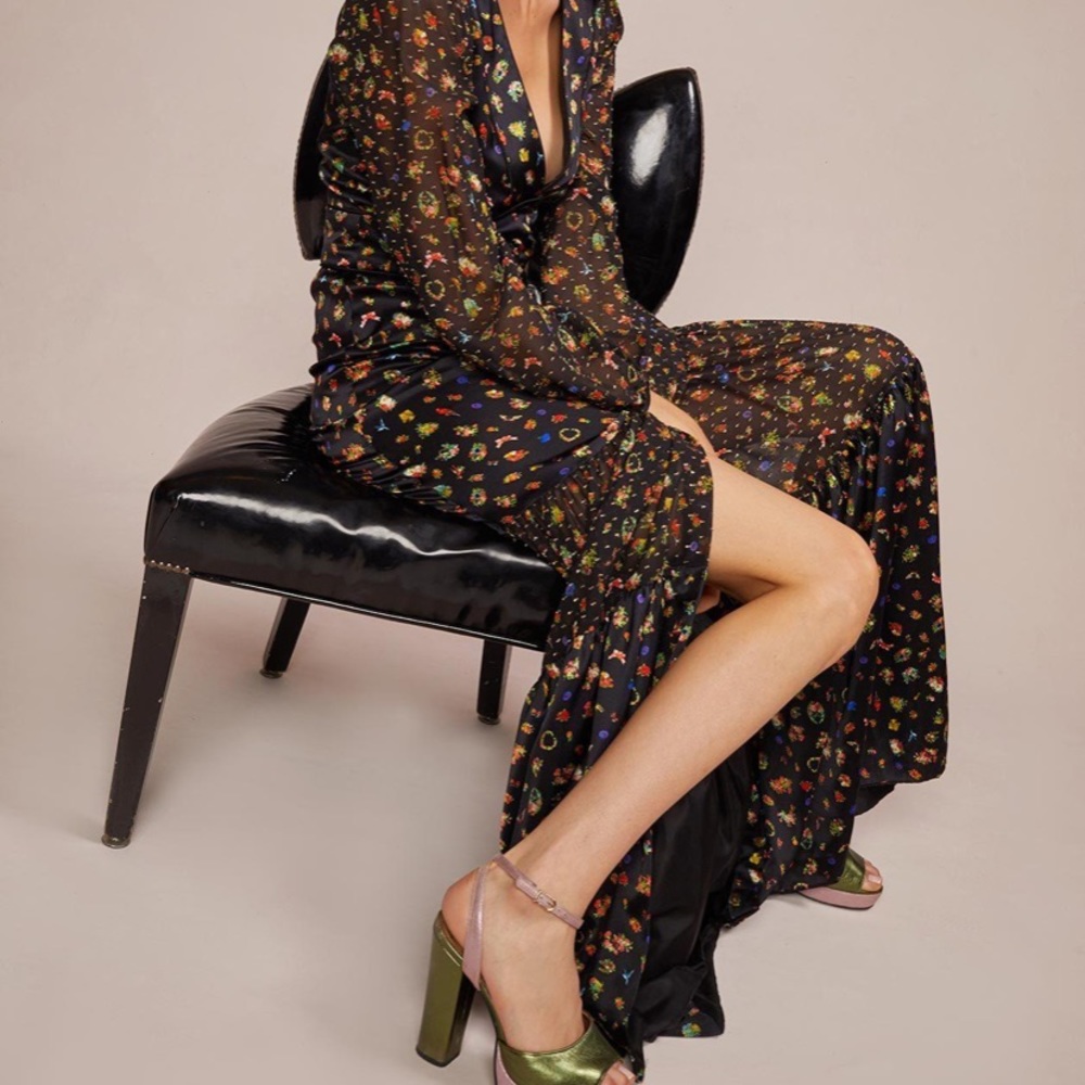 New w/tags Cynthia Rowley Caroline Tiered Dress